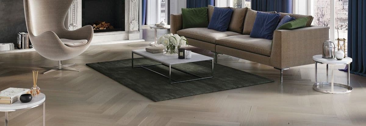 Parchet triplustratificat Barlinek Stejar Marzipan Muffin Herringbone 130