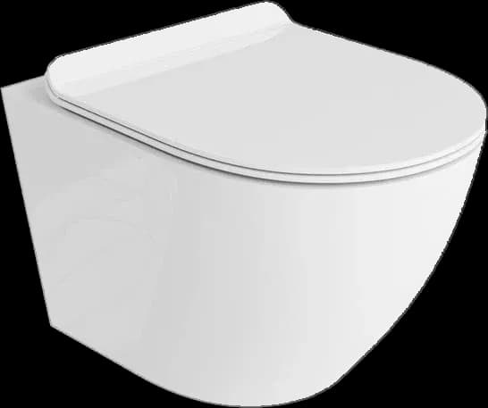 Set vas WC suspendat Sofi Slim, alb, vortex 3.0 rimless, cu capac soft close