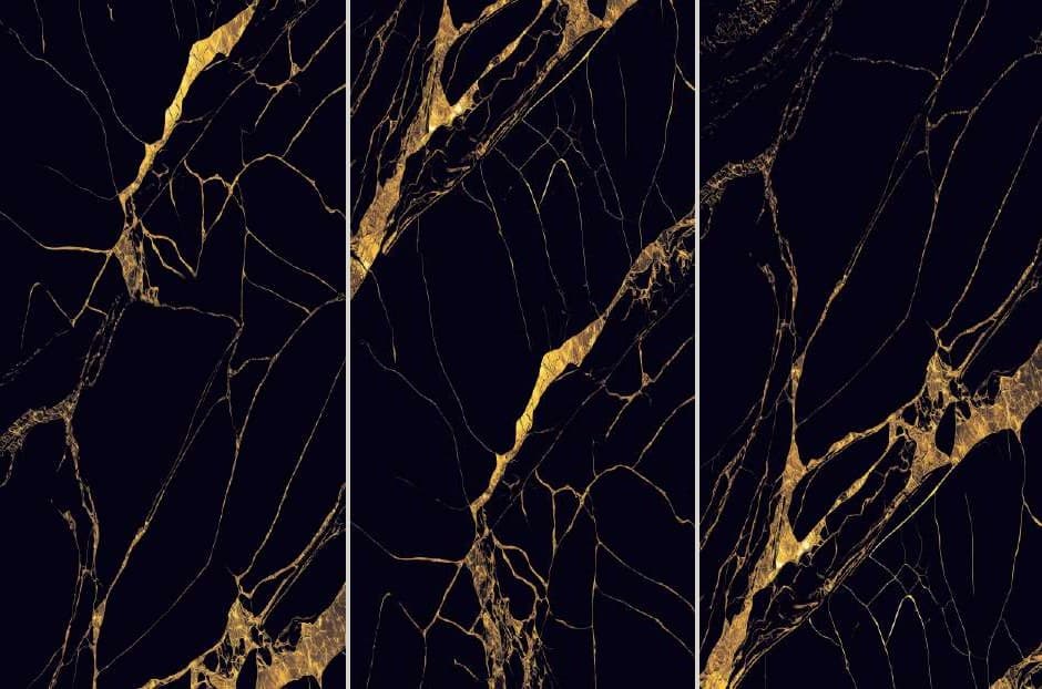 Spider Web Gold - fețele modelului, alăturate