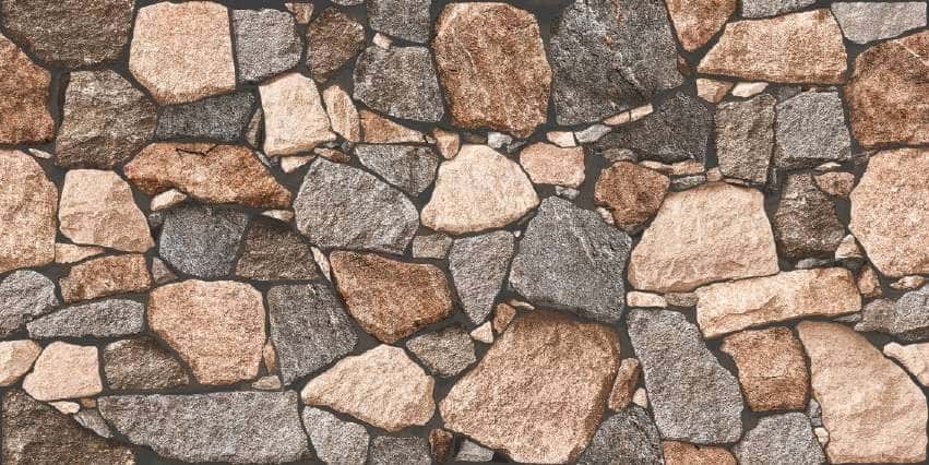 Zdrobit piatră naturală (E36-1702) - o placă 30×60 cm