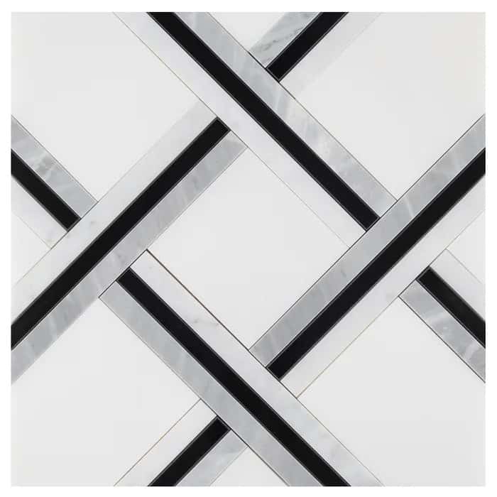 Pure White Quadron - textură
