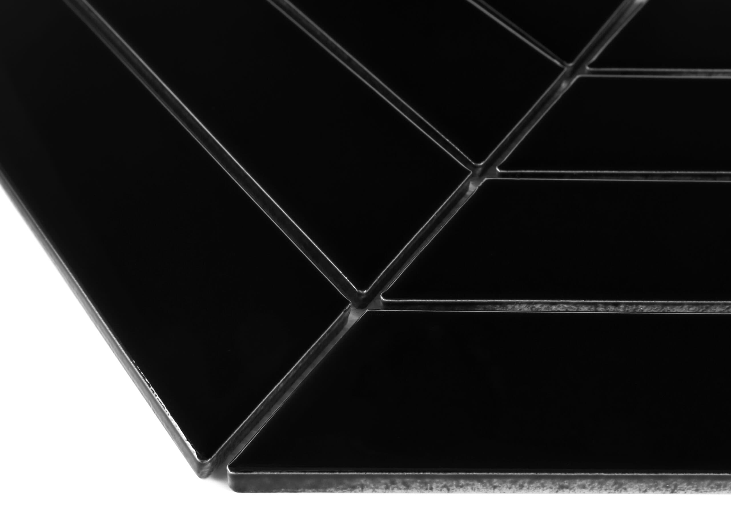 Royal Chevron Black matt - textură