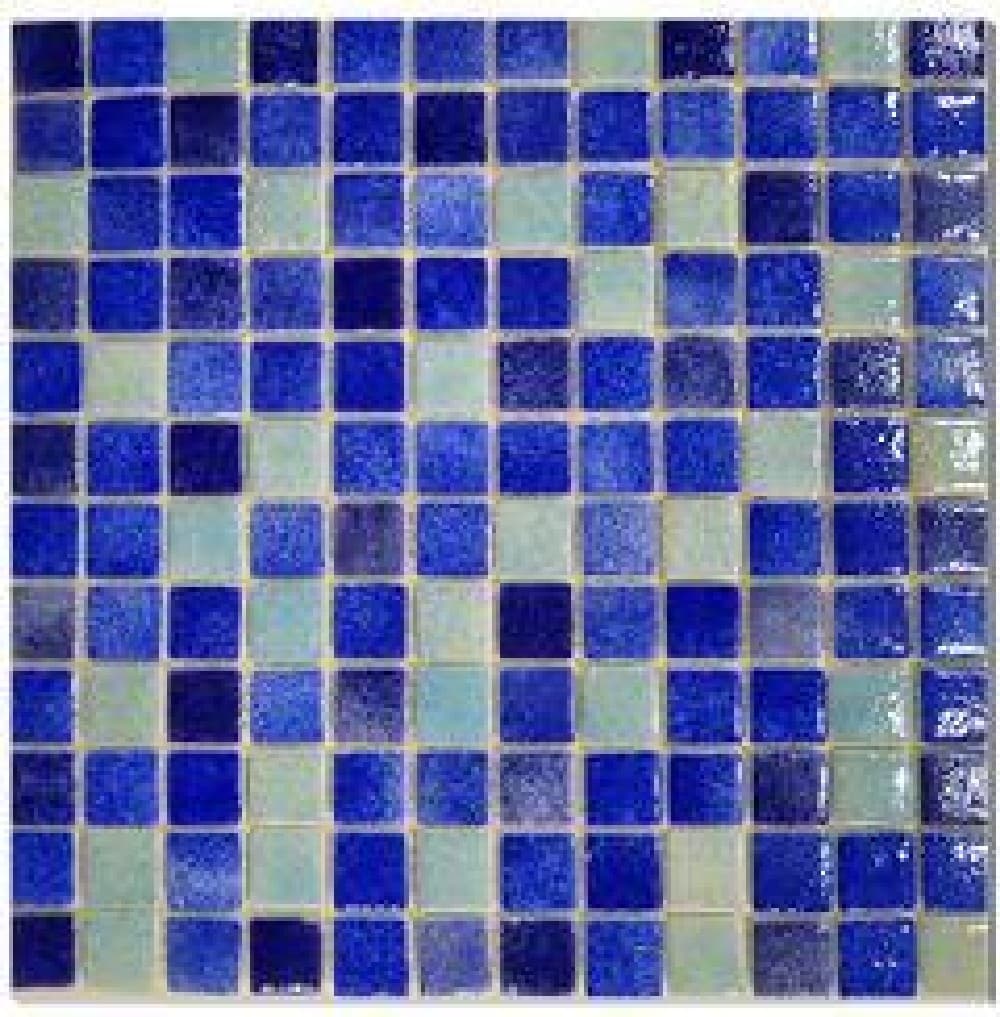Mozaic Blue Mix - textură