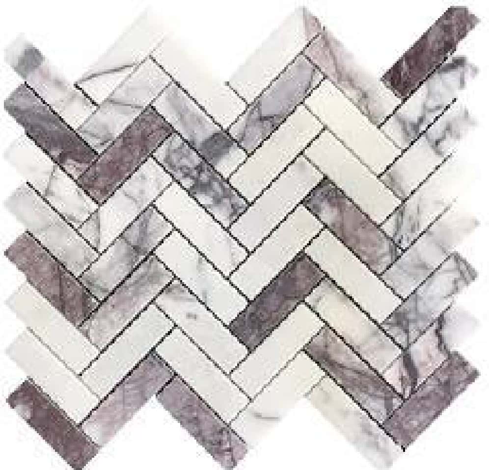 Mozaic Lilac Spic - textură