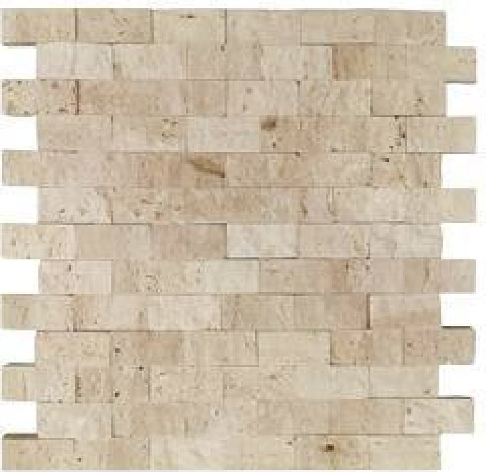 Mozaic Travertin Classic Split Face - textură
