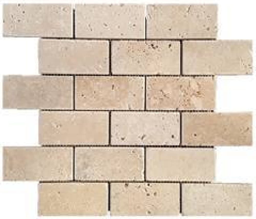 Mozaic Travertin Rustic - textură