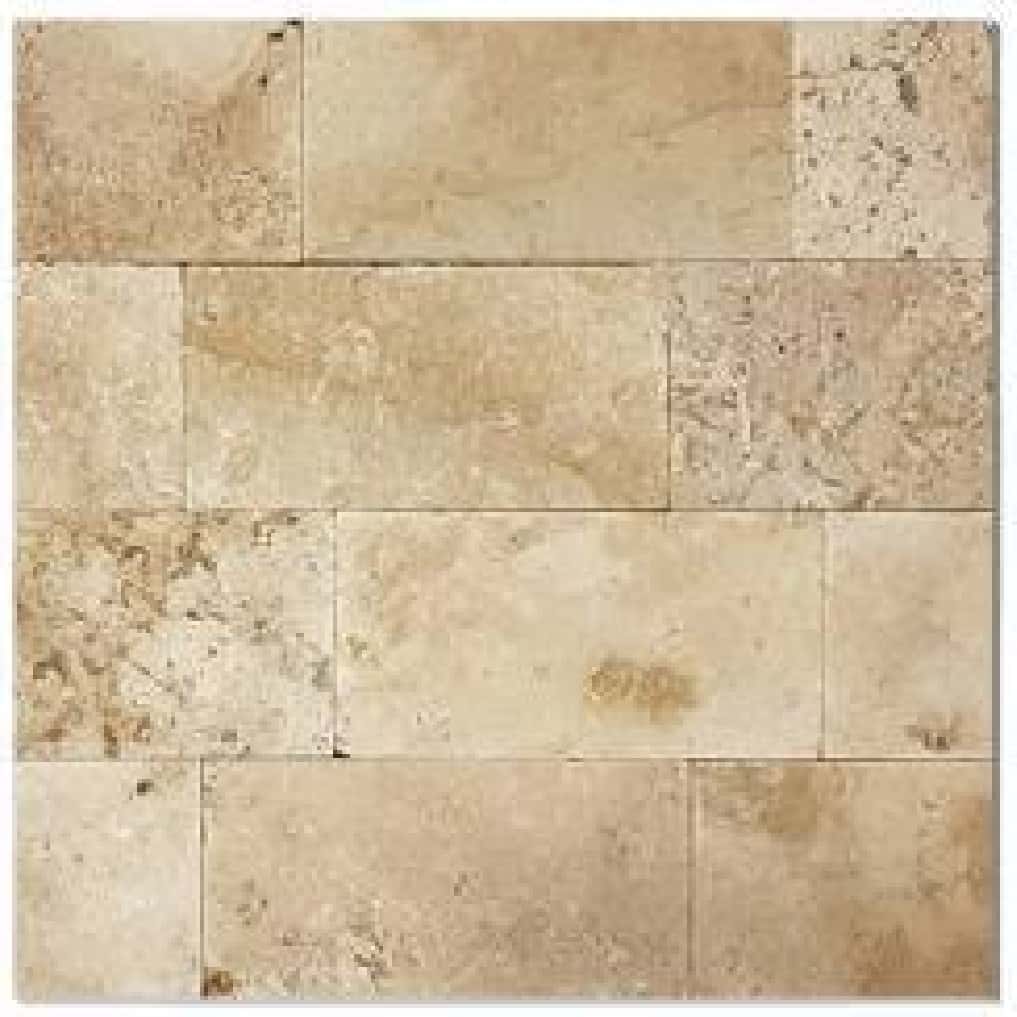 Travertin Classic Mix 1 cm - textură