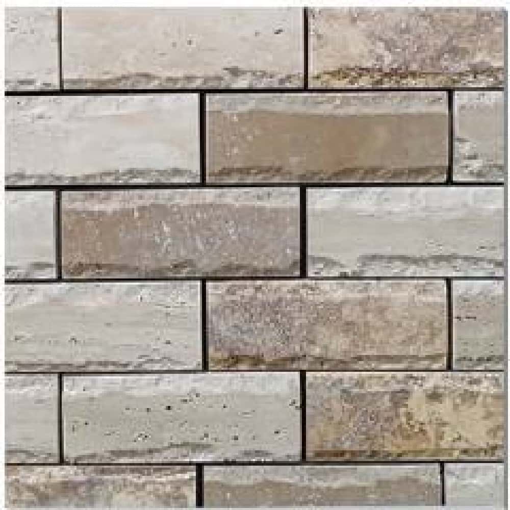 Travertin Mix Chiseled - textură