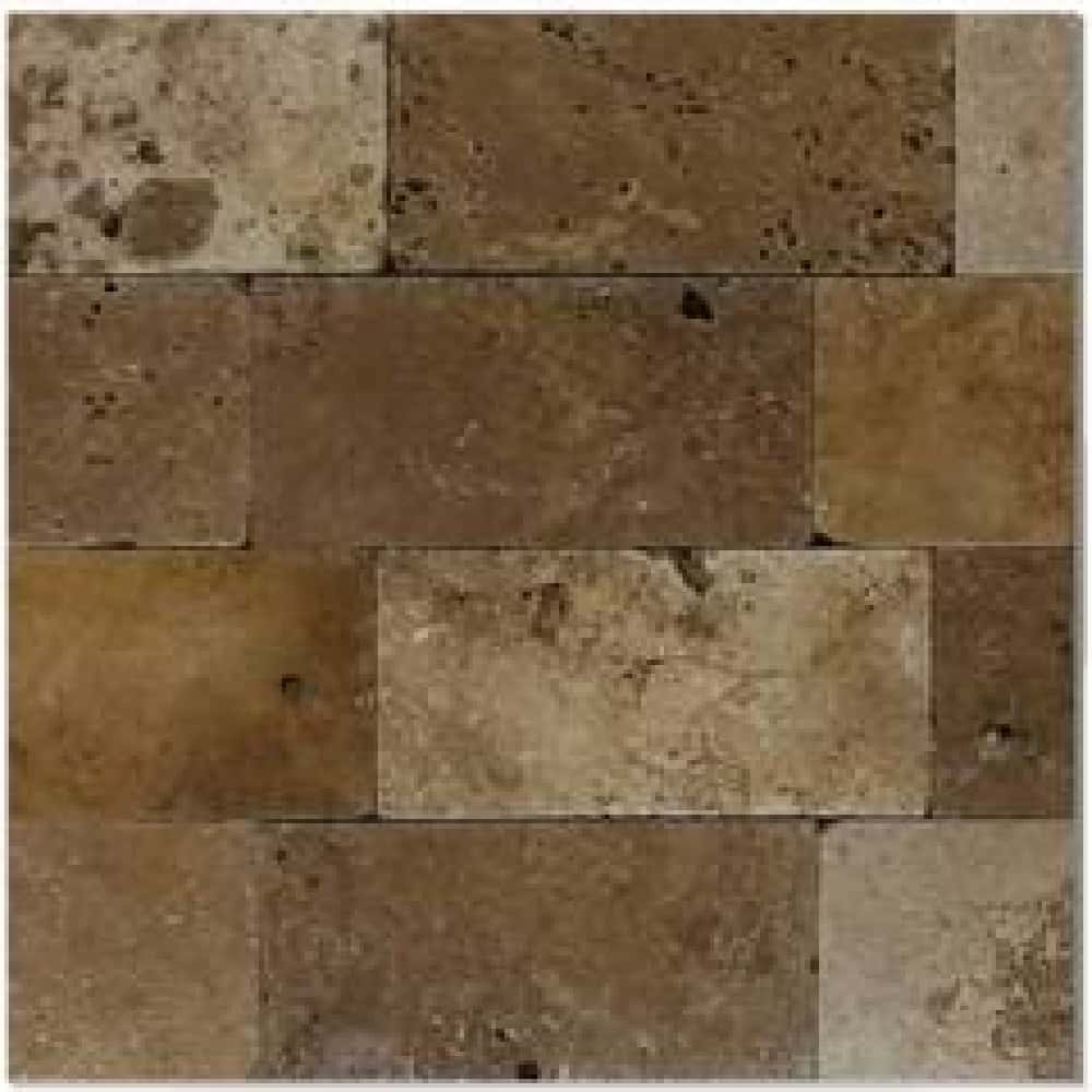 Travertin Noche Antique Mix 1 cm - textură