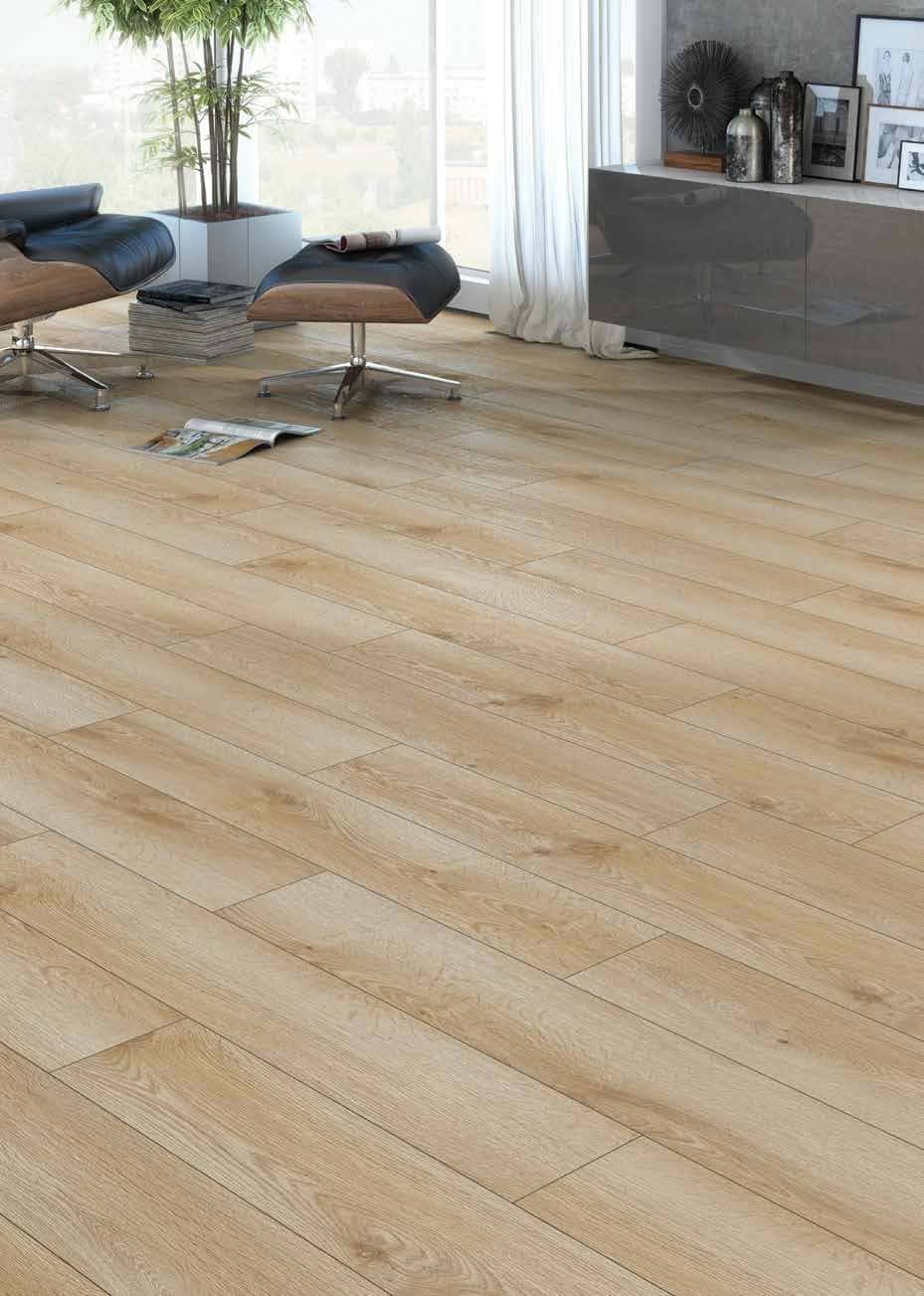 Parchet laminat Trend Oak montat